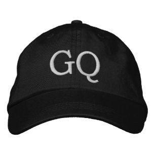 BORDADA GORRA GQ MONOGRAMADO