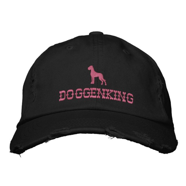 Bordada Gorra Gran Danés Bordado (Anverso)