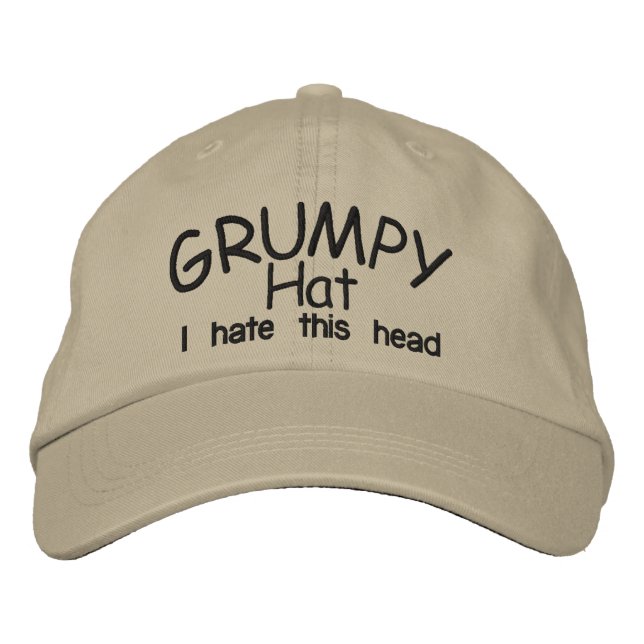 Bordada Gorra Grumpy (Anverso)