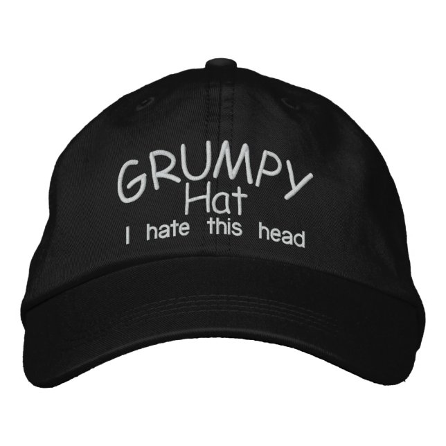 Bordada Gorra Grumpy (Anverso)