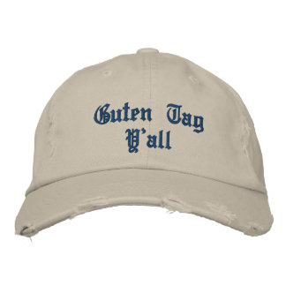 Bordada gorra "Guten Tag Y'all"