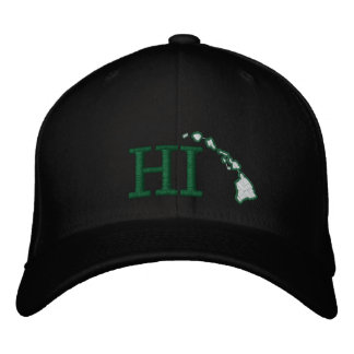 Bordada Gorra HI Hawaii