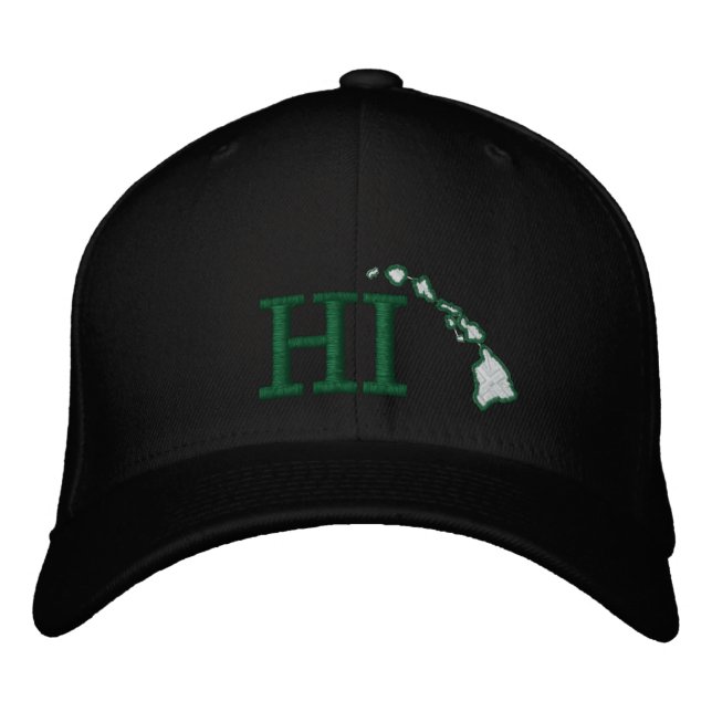 Bordada Gorra HI Hawaii (Anverso)