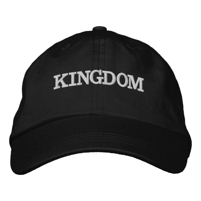 Bordada gorra I del reino (Anverso)