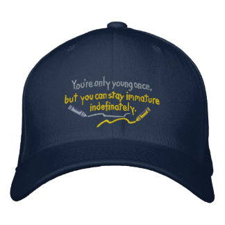 Bordada Gorra inmaduro