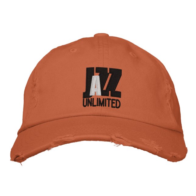 Bordada Gorra Jazz Unlimited (Anverso)