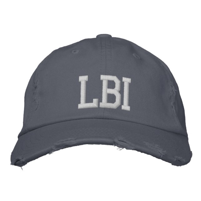 Bordada Gorra LBI (Anverso)