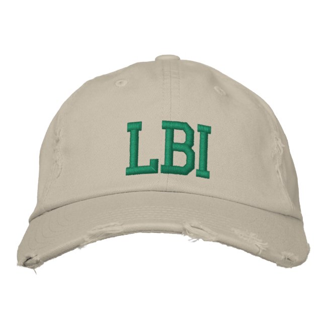 Bordada Gorra LBI (Anverso)