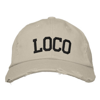 Bordada Gorra Loco Embroidered