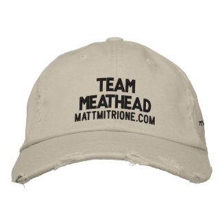 Bordada Gorra MeatHead de equipo