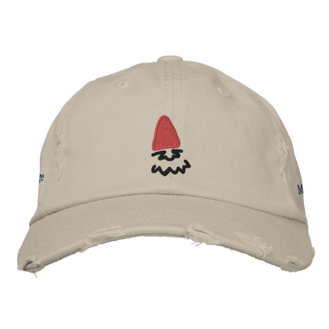 Bordada Gorra Micrognome (luz) (Anverso)
