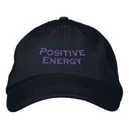Bordada Gorra Motivacional Navy Energía Positiva Personali