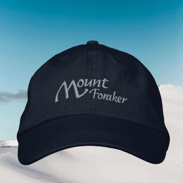 Bordada Gorra Mount Foraker Alaska Denali (Subido por el creador)