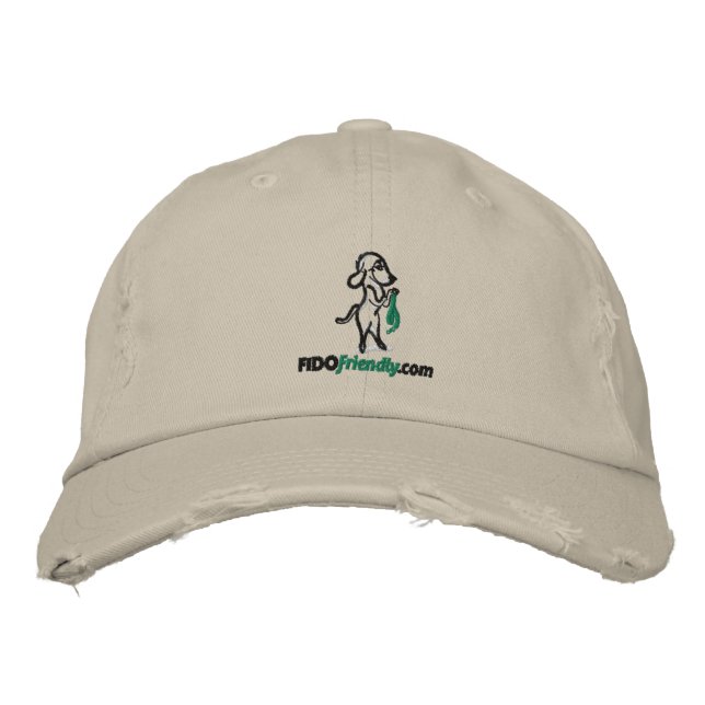 Bordada Gorra muestra nuestro logo FIDO Friendly (Anverso)