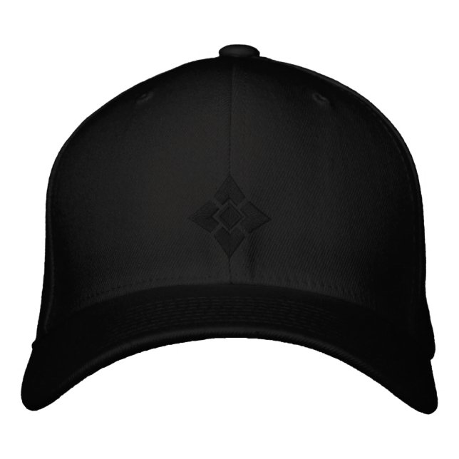 Bordada Gorra negro de Ellaism (Anverso)