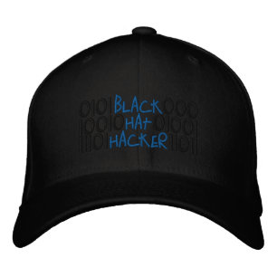 Bordada Gorra NEGRO HACKER