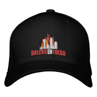 Bordada Gorra oficial de Dallas en Fuego