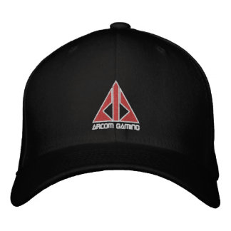 Bordada gorra oficial de juegos de arcom