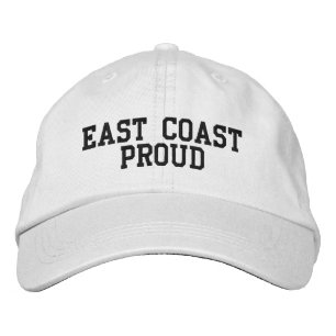 Bordada Gorra Orgulloso de la Costa Este