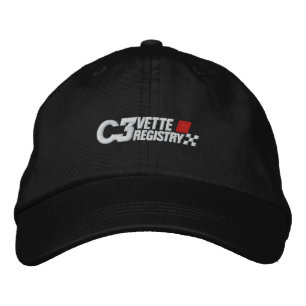Bordada Gorra oscuro bordado con logotipo C3VR
