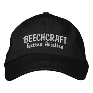 Bordada gorra personalizado de beechcraft