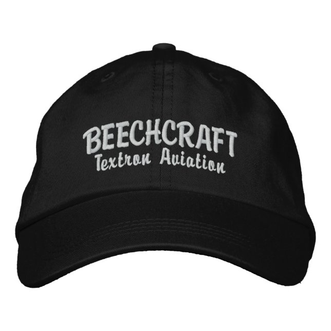 Bordada gorra personalizado de beechcraft (Anverso)