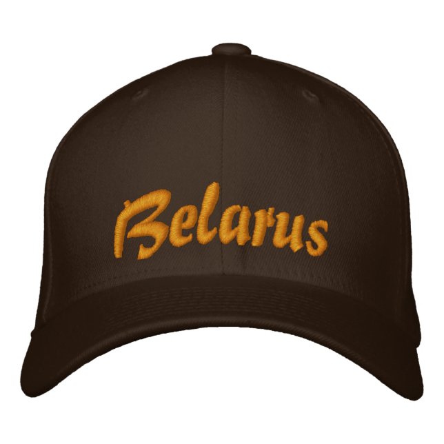 Bordada Gorra Personalizado de Bielorrusia (Anverso)