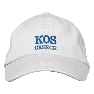 Bordada Gorra Personalizado de Kos Island Grecia