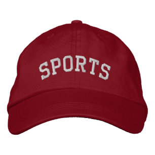 Bordada Gorra que dice DEPORTES