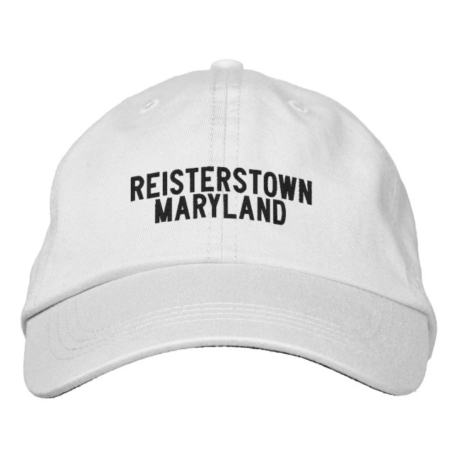Bordada Gorra Reisterstown Maryland (Anverso)