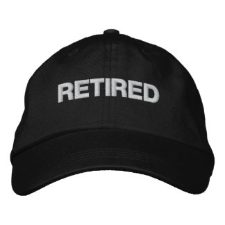 Bordada Gorra retirada