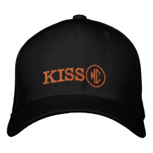 Bordada Gorra retro KISS ME / Gorra de camionero divertida