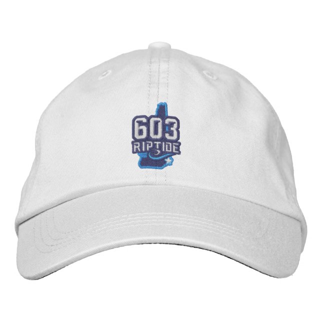 Bordada gorra Ripéptido Ajustable (Anverso)