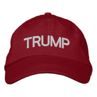 GORRA rojo ajustable TRUMP