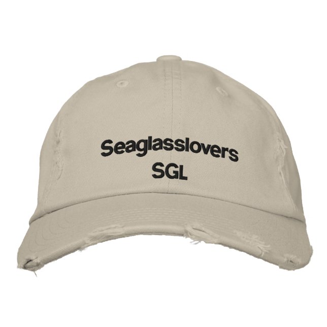 Bordada Gorra Seaglasslovers (Anverso)