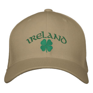 Bordada Gorra Shamrock de Irlanda