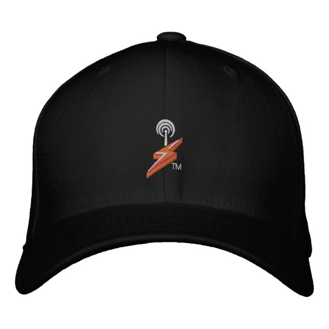 Bordada GORRA SHOUTcast (negro) (Anverso)