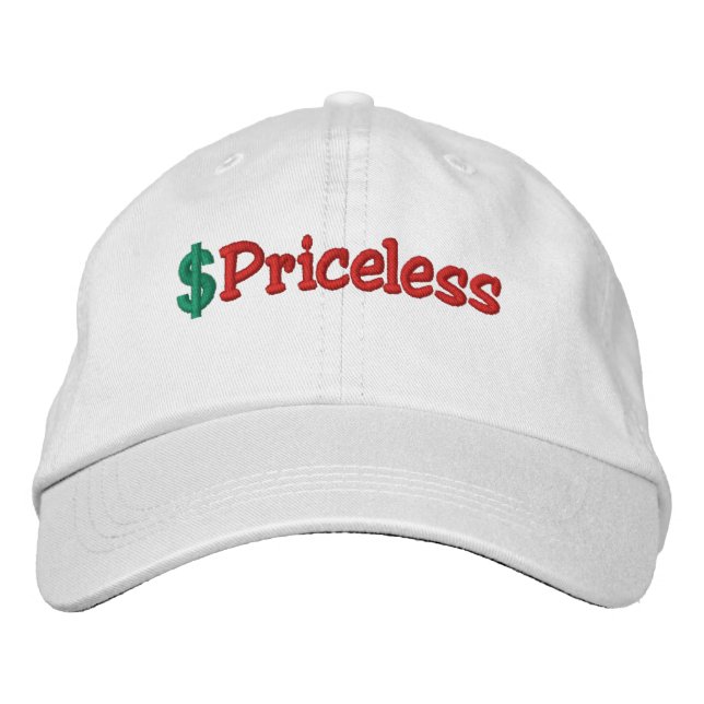 Bordada Gorra sin precio (Anverso)