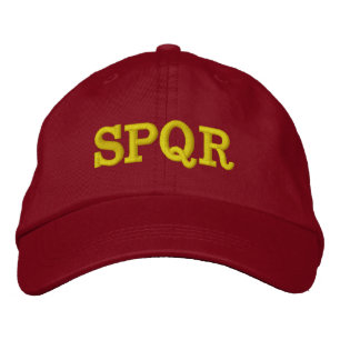 Bordada gorra "SPQR"