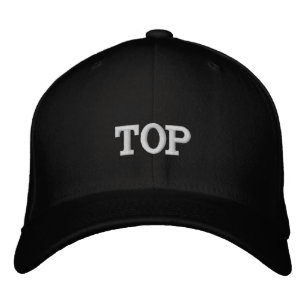 Bordada gorra "superior"
