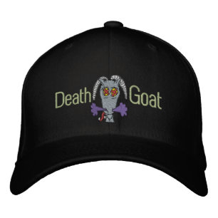 Bordada Gorra táctica de la cabra de la muerte