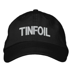 Bordada Gorra Tinfoil