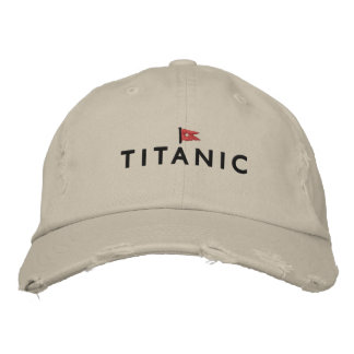 Bordada Gorra Titanic con logotipo de la línea Estrella Bl