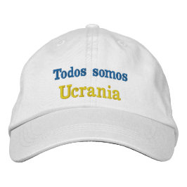 Bordada Gorra todos somos Ucrania