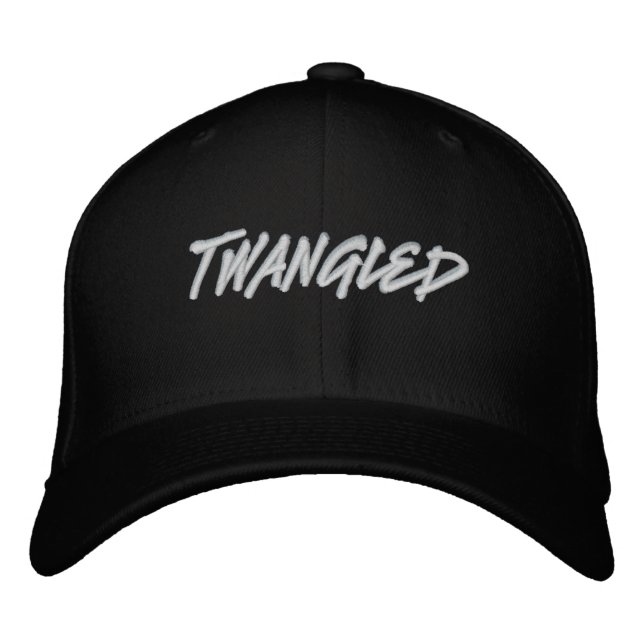 Bordada gorra twangled (Anverso)