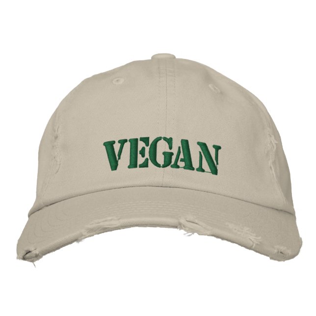 Bordada Gorra vegan (Anverso)
