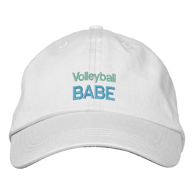 Bordada gorra VOLLEYBALL BABE (Anverso)