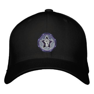 Bordada gorra VR con logotipo negro