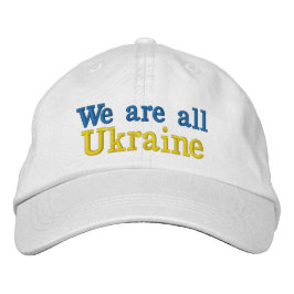 Bordada Gorra We are all Ukraine