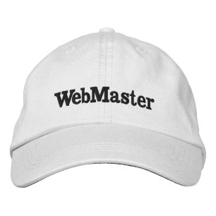 Bordada Gorra WebMaster
